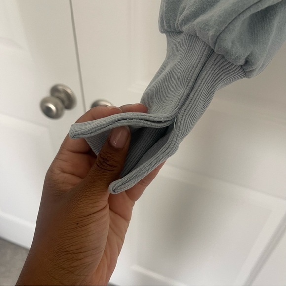 JLUXLABEL Crewneck Cotton Fleece Bodysuit - Picture 5 of 7